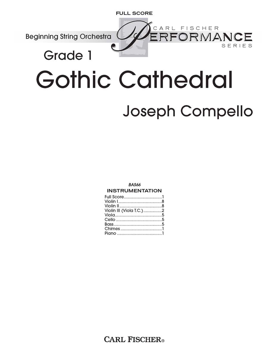 BAS66F Gothic Cathedral - Image 1