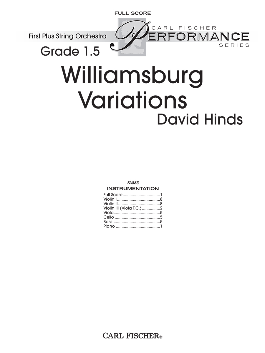 FAS83F.indd Williamsburg Variations - Image 1