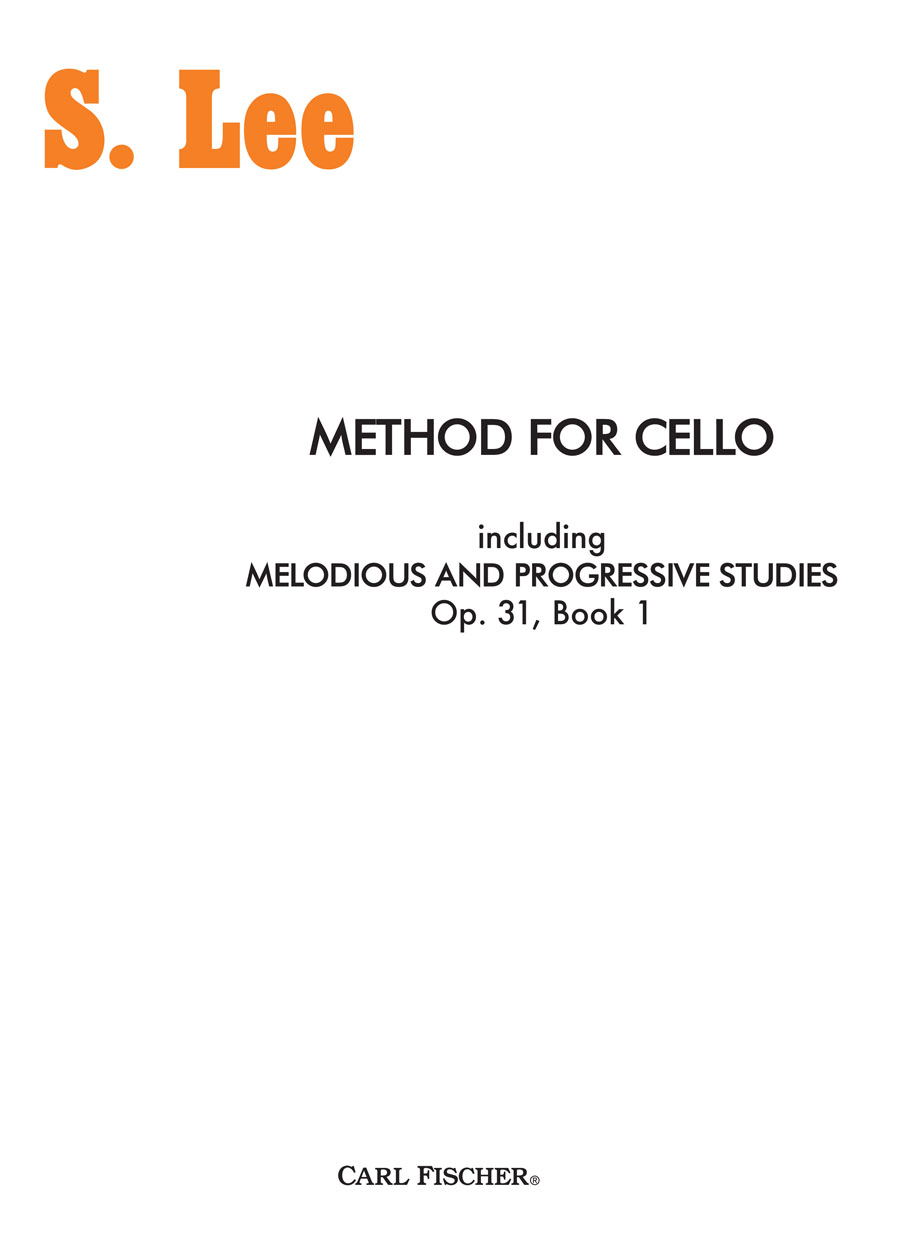 O335cov.indd Method for Cello - Image 1